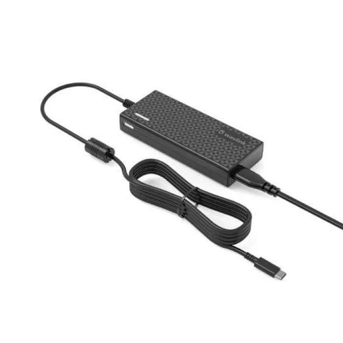 Адаптер питания AC WAVLINK USB Type-C 77W Power Adapter + 1xUSB A charge port, WL-P701 Адаптер питания AC WAVLINK USB Type-C 77W Power Adapter + 1xUSB A charge port, WL-P701