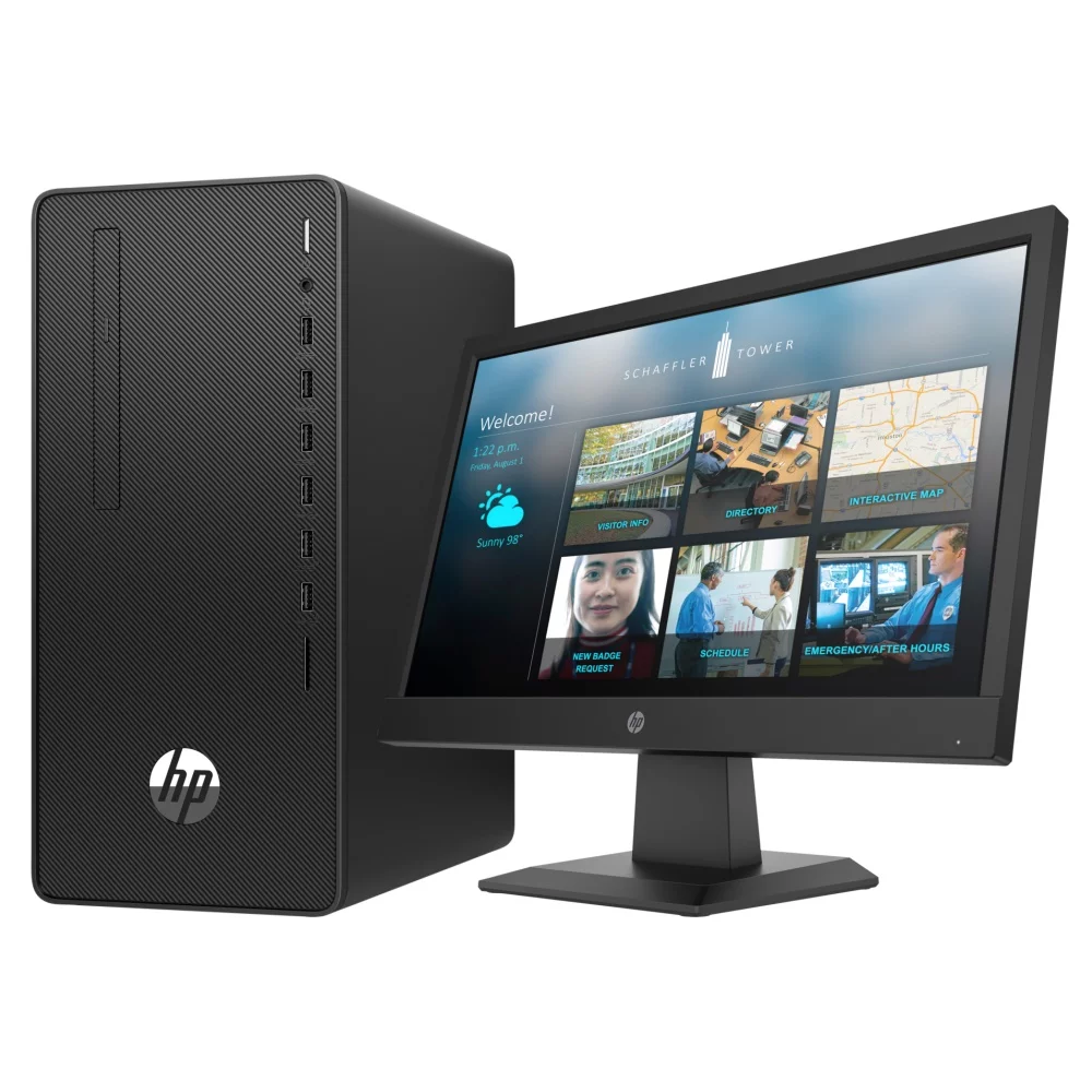 Компьютер с монитором HP Bundle 295 G6 MT+ Monitor HP P19b G4 - Main Image
