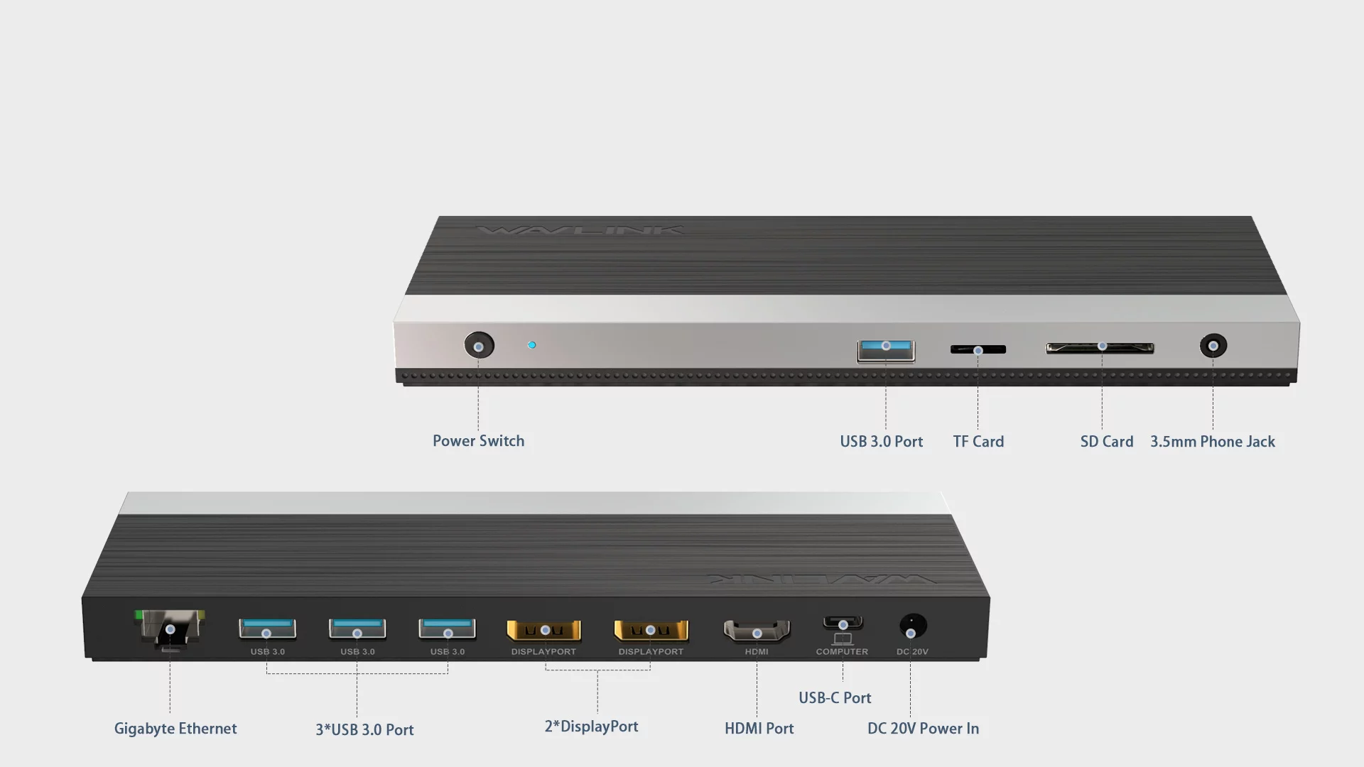 WAVLINK USB-C ドッキングステーション WL-UMD26PRO UMD01 USB-C 4K