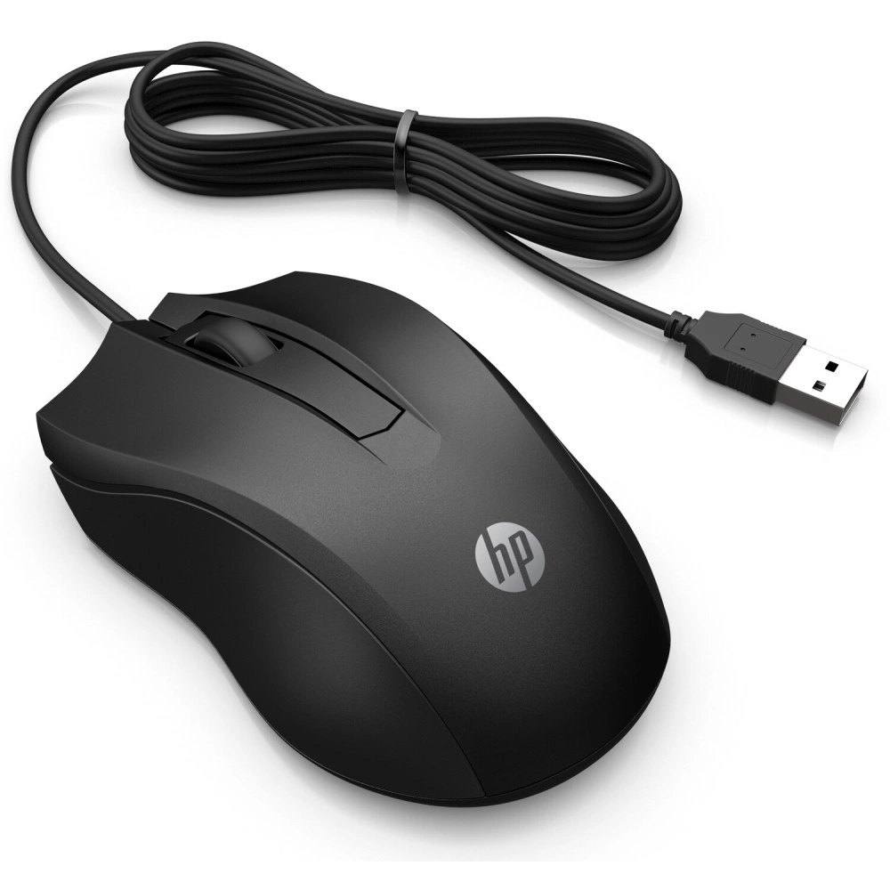 Проводная мышь HP 100 (6VY96AA) купить по цене 550 руб.
