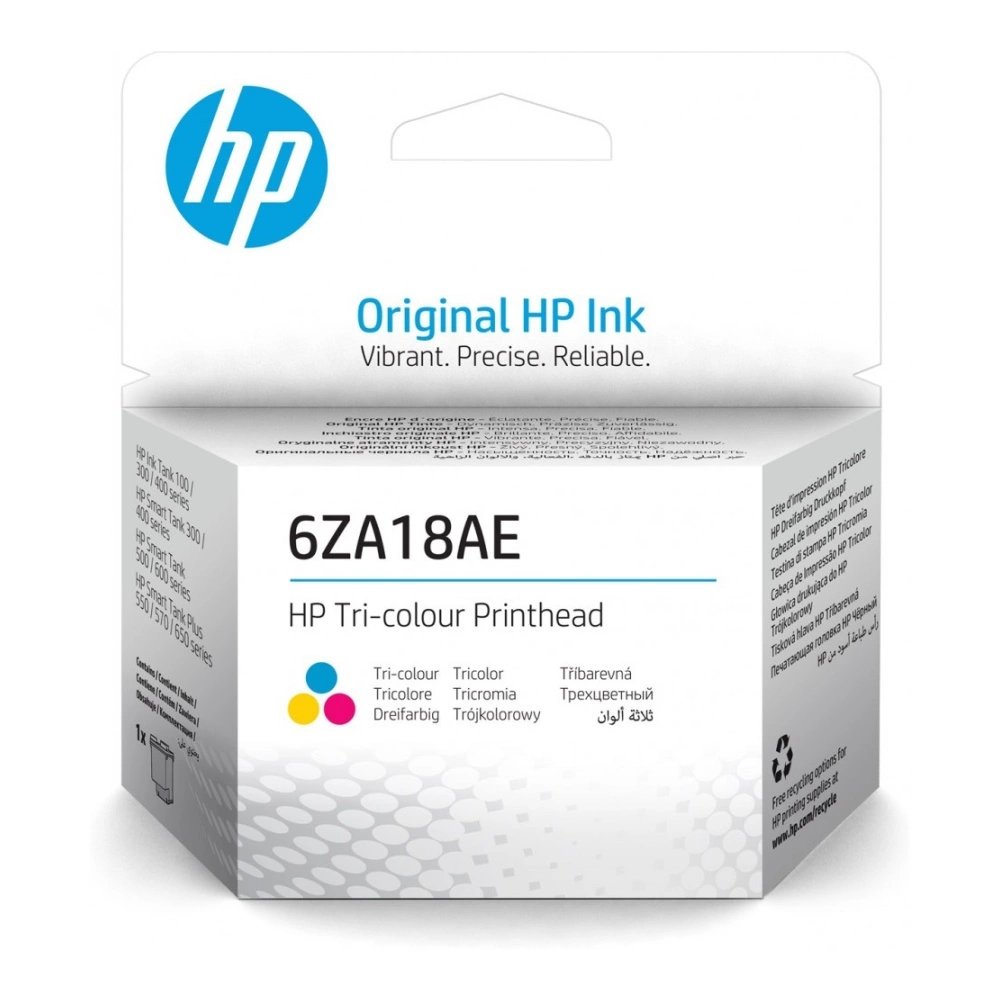 Печатающая головка HP трехцветная (6ZA18AE) Артикул: 6ZA18AE