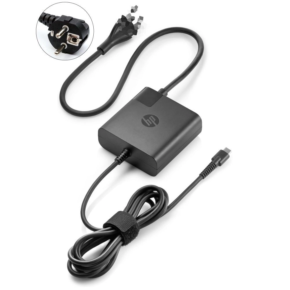 HP 65W USBC Power Adapter (1HE08AA) купить по цене 5990 руб.