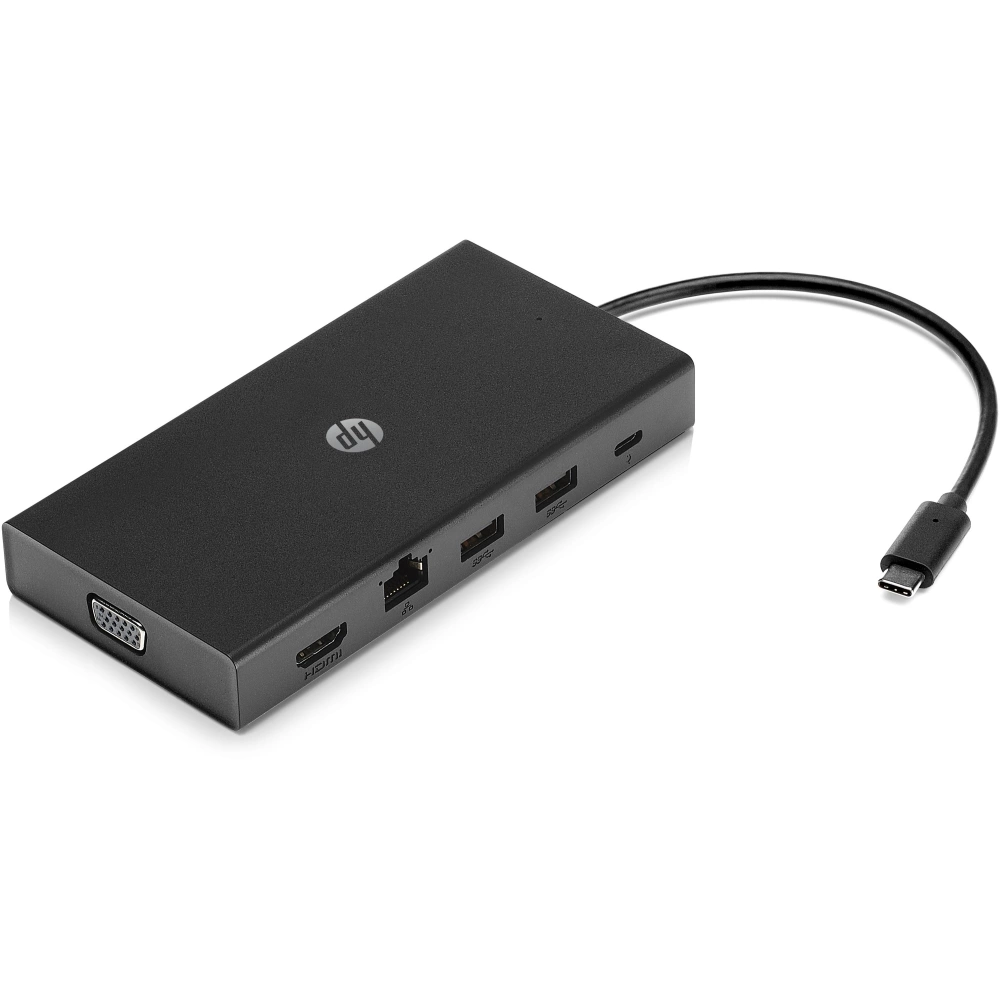 Мини-докстанция HP Travel USB-C multi port Hub (1C1Y5AA) купить по цене  10911 руб.